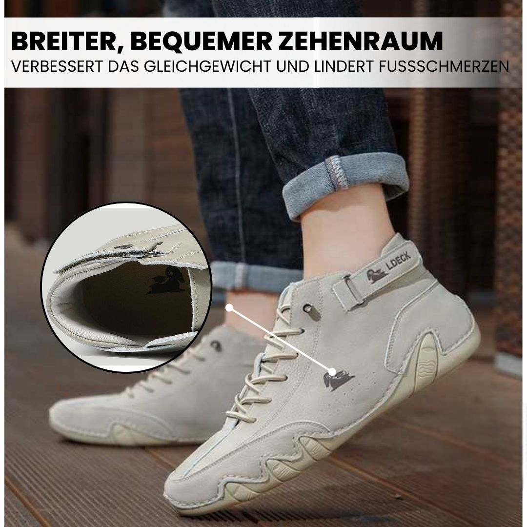 Alpaca - ergonomischer, wasserdichter & schmerzlindernder Leder-Barfußschuh