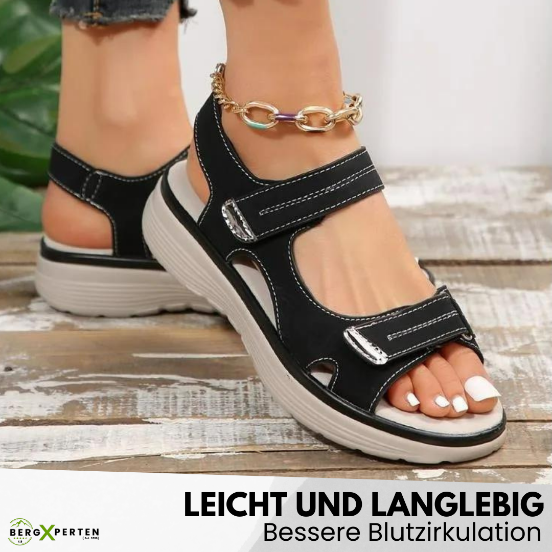 OrthoKlara - ergonomische, schmerzlindernde & rutschfeste Sandalen für Damen - Sonderaktion 1+1 Gratis