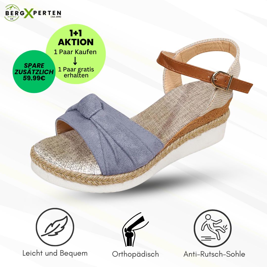 OrthoLuna - orthopädische schmerzlindernde Sandalen für mehr Komfort - Sonderaktion 1+1 Gratis