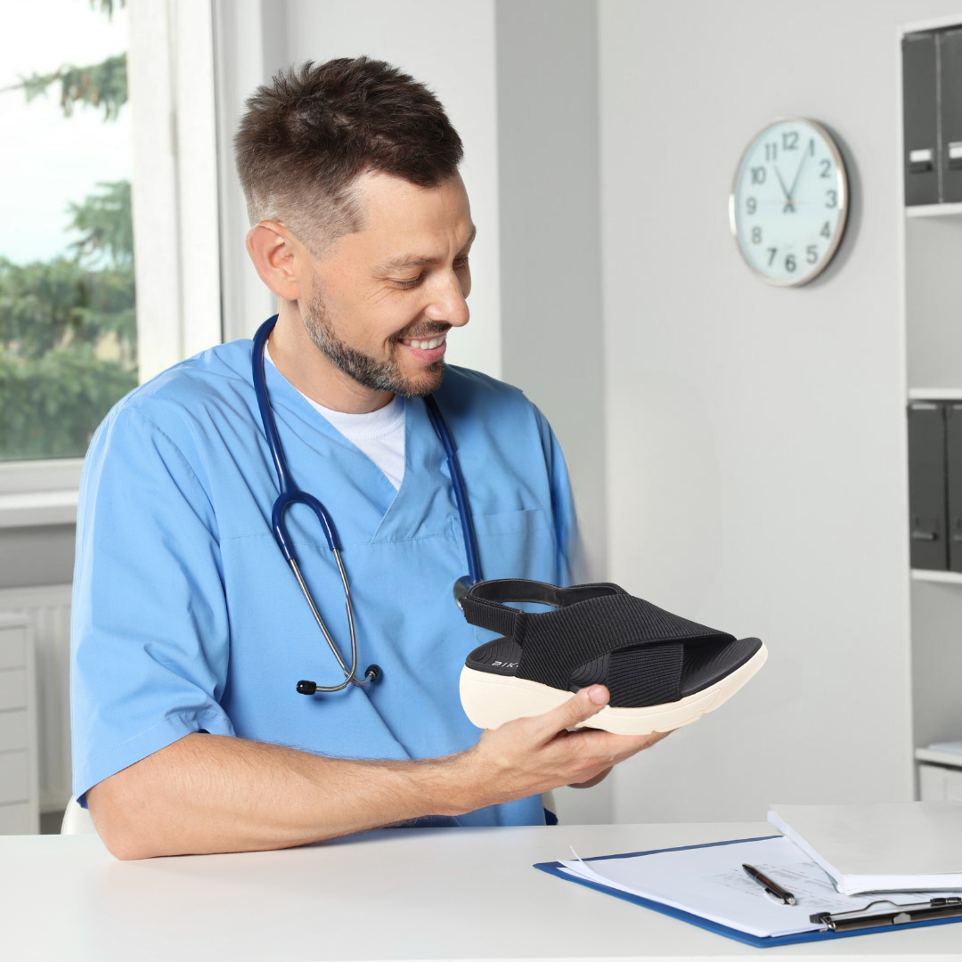 AdaptFit - patentierte, orthopädische Sandalen mit 2-facher Fußgewölbeunterstützung
