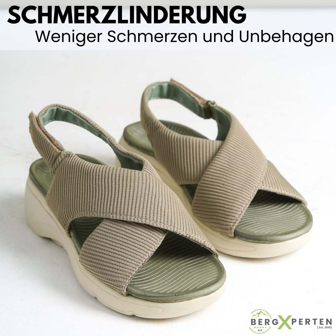 AdaptFit - patentierte, orthopädische Sandalen mit 2-facher Fußgewölbeunterstützung