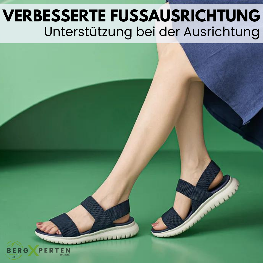 AdaptFit - patentierte, orthopädische Sandalen mit 2-facher Fußgewölbeunterstützung