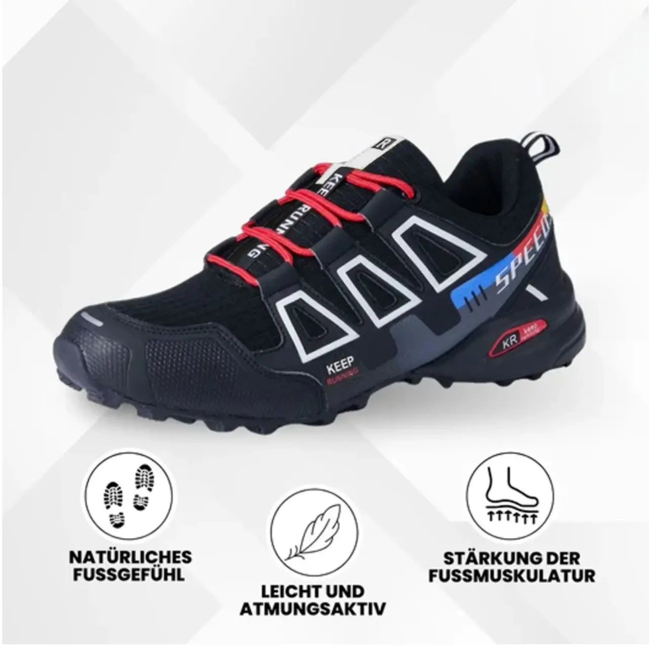 OrthoTrekking - ergonomischer schmerzlindernder Trekking u.- Wanderschuh
