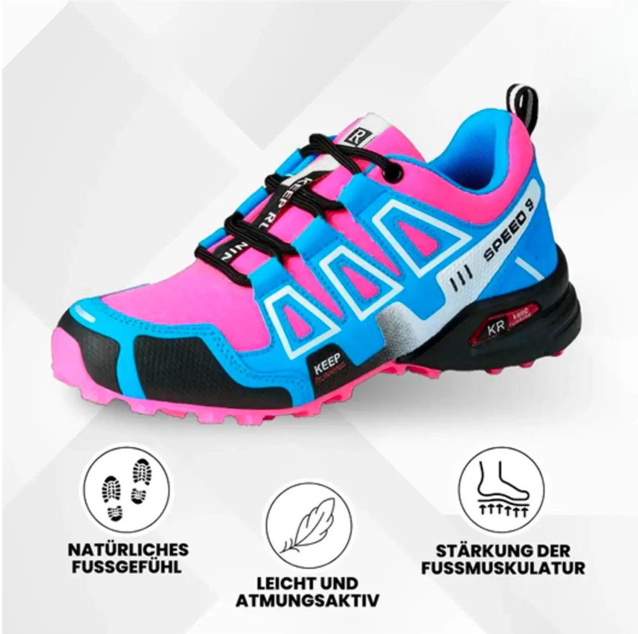 OrthoTrekking - ergonomischer schmerzlindernder Trekking u.- Wanderschuh