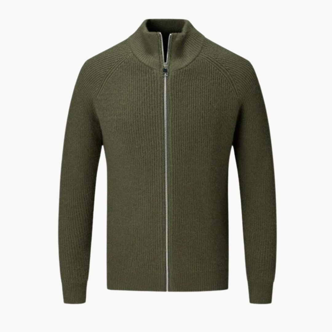 Pull zippé en cachemire Colton | Orthiq