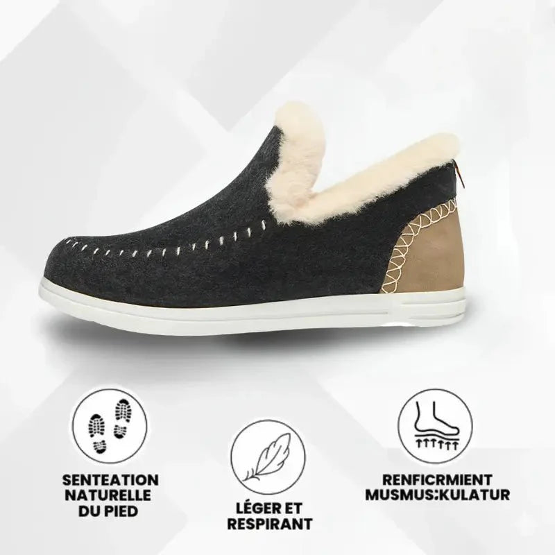 Luvvia | Chaussure Ergonomique Avec Doublure En Peluche.